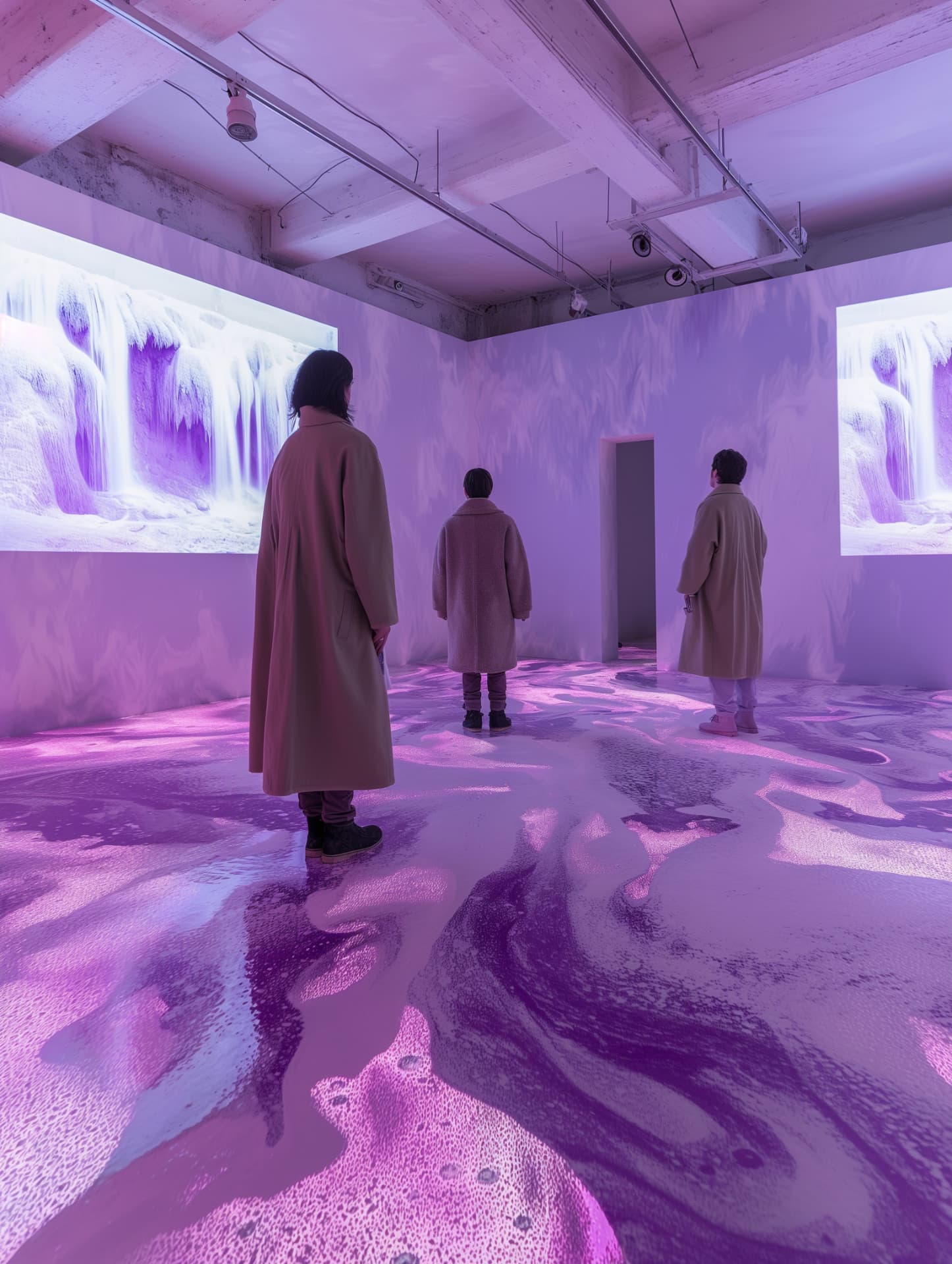 Installation prototype — immersive projection environment