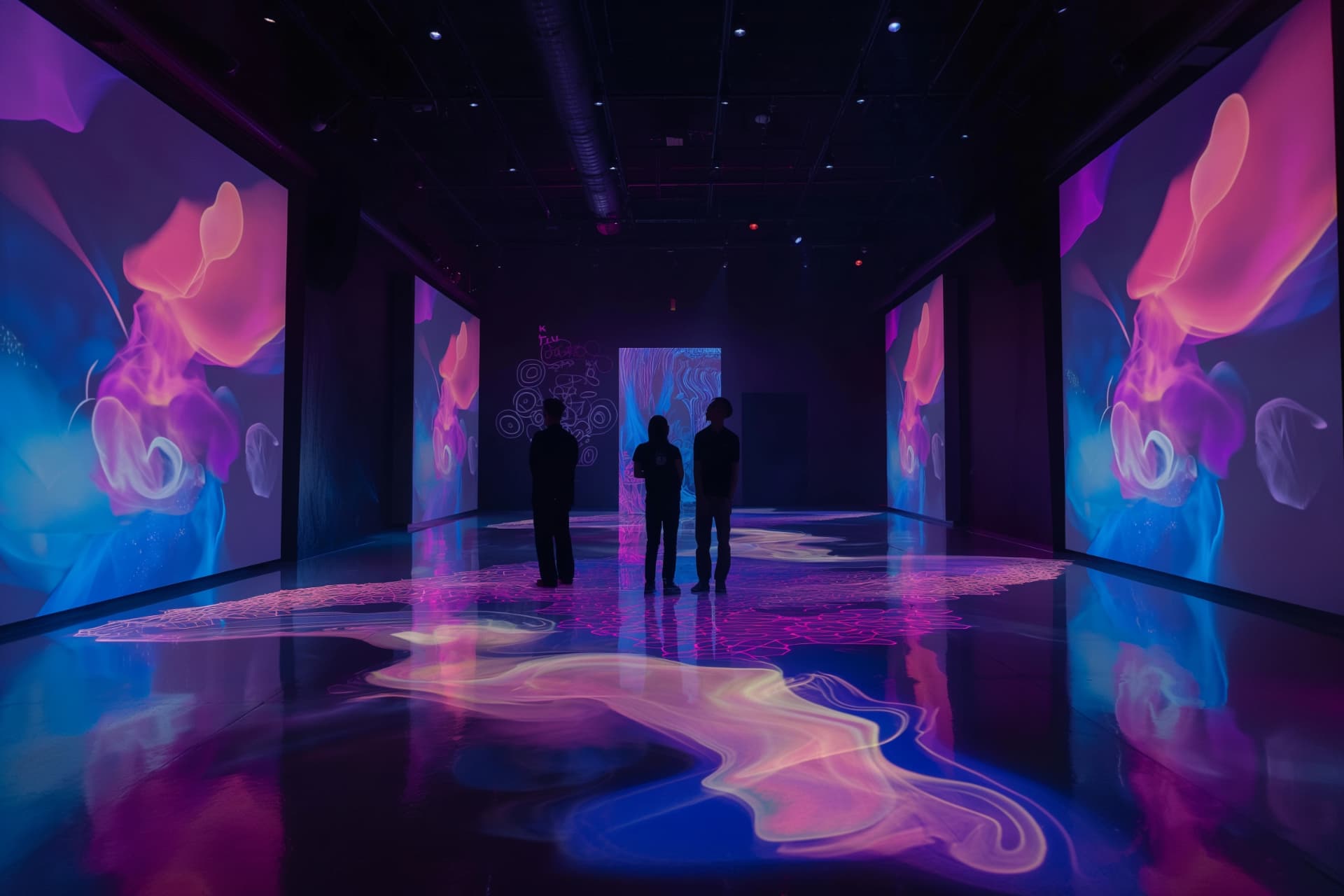 Installation prototype — immersive projection environment